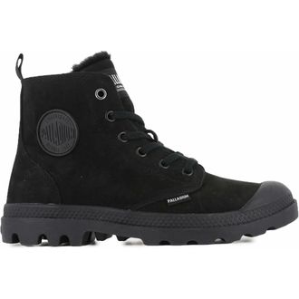Palladium Pampa Hi Zip WL - Dames - Schoenen - Zwart - Maat: 38 1/2 EU Zijde