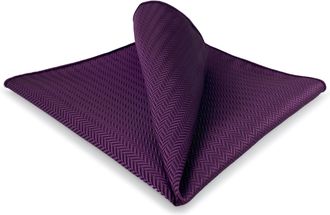 Shlax & Wing Shlax&Wing Solid Color Purple Grape Ties For Men Extra Long Neckties Dress Business