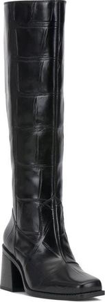 Vince Camuto Sangeti Knee High Boot in Black at Nordstrom, Size 7.5 Regular Calf