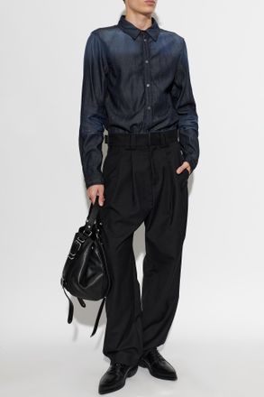 Diesel Shirt D-SYNAR-FSJ1, Mens, Navy Blue