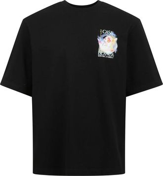 Casablanca Hombre, Camisetas, Negro, Talla: L