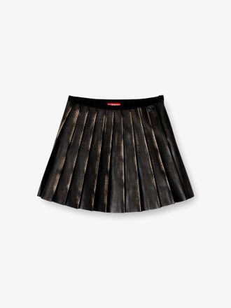 Diesel Gonna O-Saka-Mini in eco-pelle - DIESEL - gender_Woman