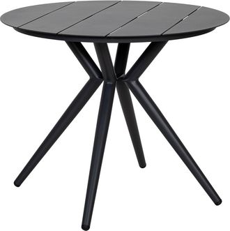 Wanderlust Deco Mesa De Aluminio Gris D90x75h Cm