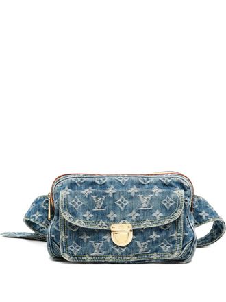 Louis Vuitton 2007 Monogram denim bumbag - Blue