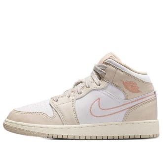 Nike Jordan (GS) Air Jordan 1 Mid SE Sand Drift White HQ5879-100