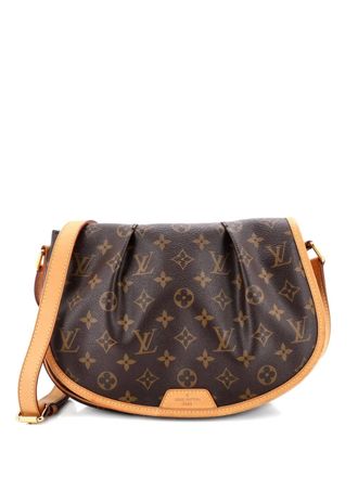 Louis Vuitton Menilmontant Handbag Monogram Canvas PM shoulder bag - Bruin