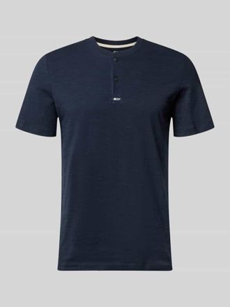 s.Oliver Red Label Regular Fit T-Shirt aus reiner Baumwolle in Marine, Gr&ouml;&szlig;e XXXL