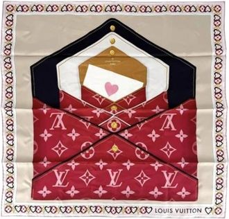 Louis Vuitton Pre-owned Silk scarves - Dames - Vintage Accessoires - Veelkleurig - ONE Size - Vintage