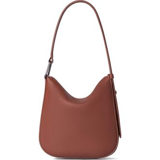 Akris Little Anna Leather Hobo Bag in 044 Caramel at Nordstrom Rack