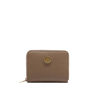 Pourchet Accessoires, Dames, Beige, ONE Size, Leer, Portefeuilles & Kaarthouders
