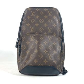 Louis Vuitton Black Brown Monogram Canvas Sling Bag (Pre-Owned)