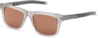 Dita Eyewear LANCIER Polarized Brown Square Unisex Sunglasses LSA-428 01 53