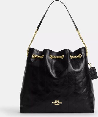 Coach Evelyn Large Shoulder Bag With Quilting