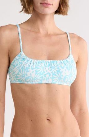 Billabong Mila Happy Dance Bralette Bikini Top in Shady Sky at Nordstrom Rack, Size Medium