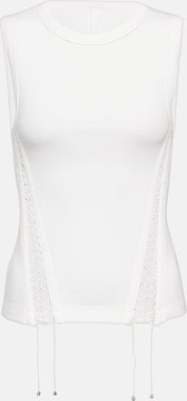 Dion Lee Cutout cotton-blend top