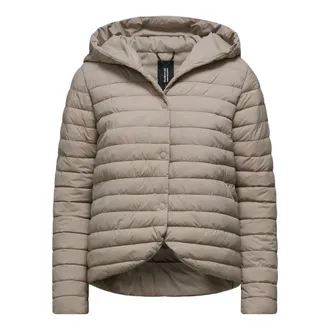 Bomboogie Dames, Jassen, Grijs, Maat: XS Nylon
