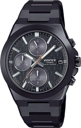 Casio Edifice Mens Black Watch EFS-S650DC-1AEF Stainless Steel - One Size
