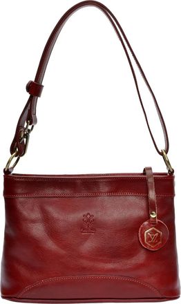 Luisa Vannini Rood Rundleer Tas