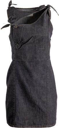 Coperni Sleeveless Dark Grey Mini Dress