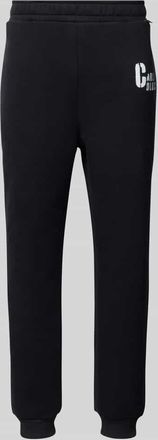 Carlo Colucci Sweatpants mit elastischem Bund in Black, Größe XL