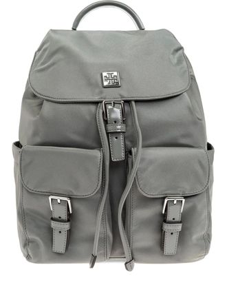 Tory Burch drawstring-fastening backpack - Grey