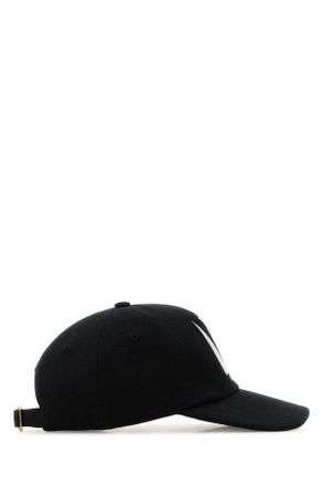 Valentino Garavani 6y2hda41wgj 0na Neroavorio Cotton Cappelli Hat