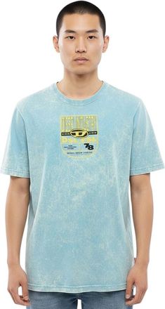 Diesel Light Blue Regular T-Shirt
