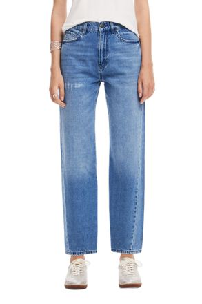 Desigual Womens Woman Denim Long Trouser Jeans, Blue, 16