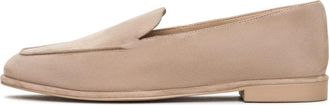 Cesare Gaspari Comfort Suede Platform Loafers Clau - Beige - Dames - Loafers - Beige - 37 EU - Leer - Schoenen