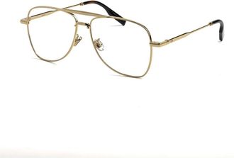Dior Black Suit O A4U Aviator Bril - Heren - Brillen - Geel - 56 MM - Accessoires