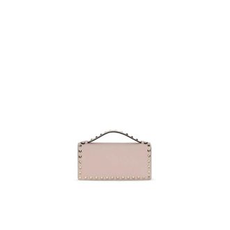 Valentino Garavani Bolso de mano con solapa Rockstud - Bags - Mujer - Rosa - ONE SIZE