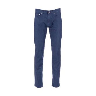 Harmont & Blaine Jeans, Heren, Blauw, W42, Leer, Blauwe Slim Fit Jeans