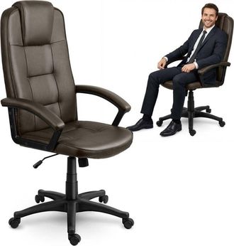 OEM Silla De Oficina Giratoria Sofotel Marr&oacute;n Oscuro