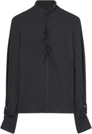 Dondup Maglia - Dames - Blouses - Zwart - M - Overhemden