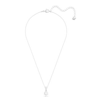 Swarovski Kristallen Hanger Ketting - Dames - Kettingen - Grijs - ONE Size - Accessoires