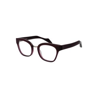 Yohji Yamamoto Paarse Vlinder Optische Monturen - Dames - Brillen - Paars - ONE Size - Accessoires