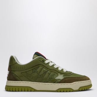 Gucci Re-Web Sneaker in green GG fabric