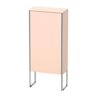 Duravit Armario De Media Altura Duravit Xsquare 50.0x23.6 Cm, 1 Puerta, Bisagra Derecha, 2 Estantes De Vidrio, Color (frente/cuerpo): Albaricoque Perla Seda L