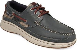 Dockers Bayside Leather Boat Shoe in Navy/Dark Tan at Nordstrom Rack, Size 10.5