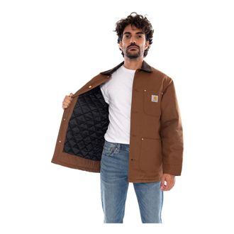 Carhartt Work in Progress OG Chore Coat - - Jackets - Uomo - Marrone - S
