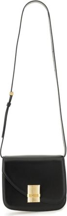 Ferragamo Oyster Flp S - Dames - Schoudertassen - Zwart - ONE Size - Tassen