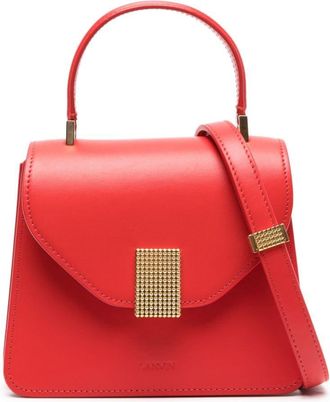 Lanvin Concerto leather mini bag - women - Calf Leather - One Size - Red
