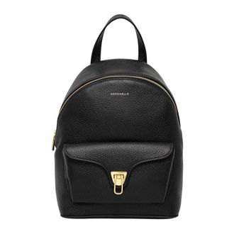 Coccinelle Tassen, Dames, Zwart, ONE Size, Leer, Urban Rugzak