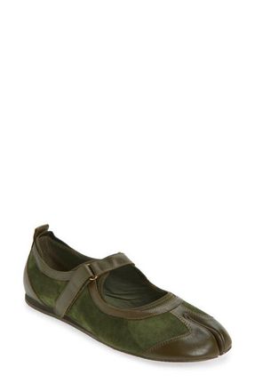 Jeffrey Campbell Thalion Mary Jane Sneaker in Olive Combo at Nordstrom, Size 7.5