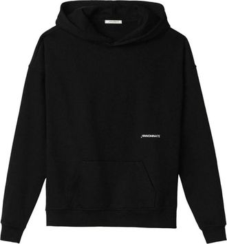 Hinnominate Hinnominate, Hoodies & sweatvesten, Heren, Zwart, L, Katoen, Zwarte katoenen trui met lange broek