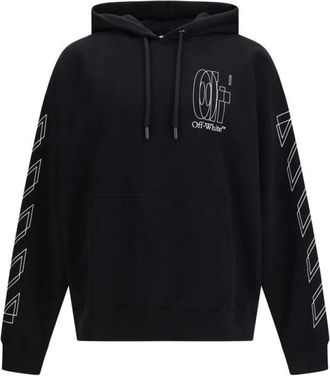 Off-white Big Double Arrow Skate Hoodie - - Sweatshirts & Hoodies - Uomo - Nero - M