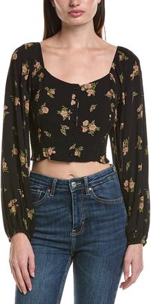 Saltwater Luxe Floral Top