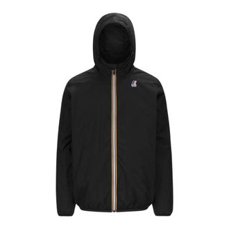 K-Way Heren, Jassen, Zwart, Maat: XL Nylon
