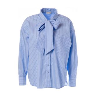 Jcsophie Lange Mouw Jody Blouse - Dames - Blouses & Shirts - Blauw - Maat: 2XL