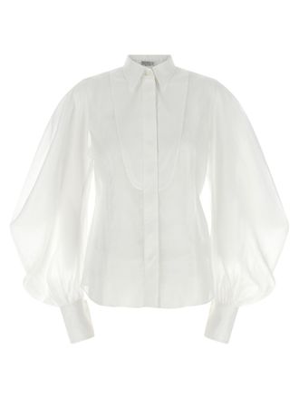 Brunello Cucinelli Womens Organza Shirt